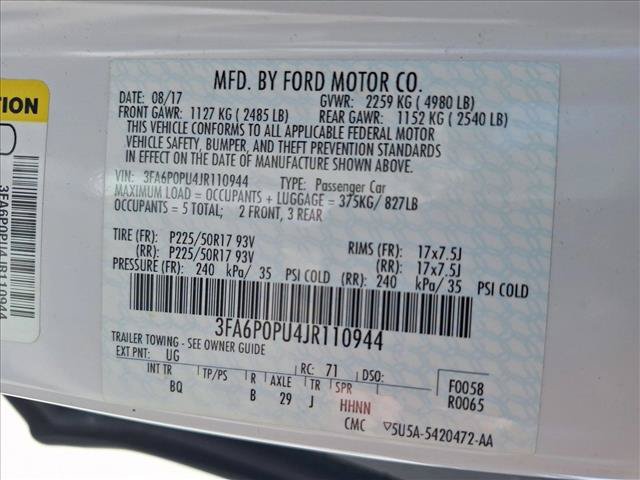 Used 2018 Ford Fusion Energi SE FWD image 21