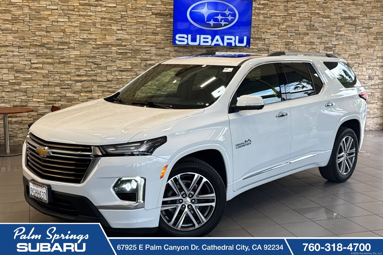 Used 2022 Chevrolet Traverse High Country