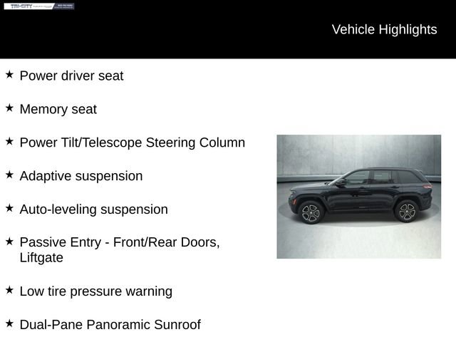 Used 2024 Jeep Grand Cherokee Trailhawk w/ Luxury Tech Group III image 20