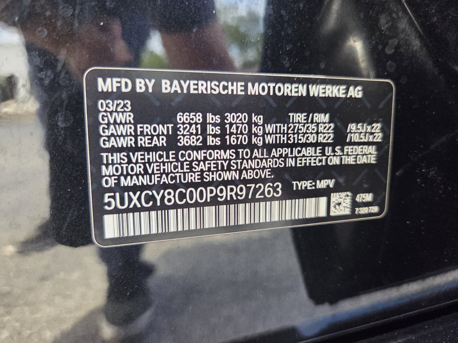 Certified 2023 BMW X6 M50i w/ Parking Assistance Package image 20