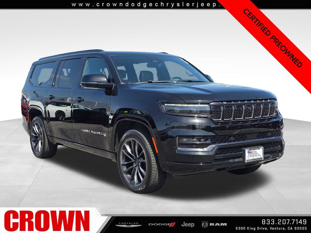 Certified 2024 Jeep Grand Wagoneer L Series II w/ Quick Order Packagew 28T