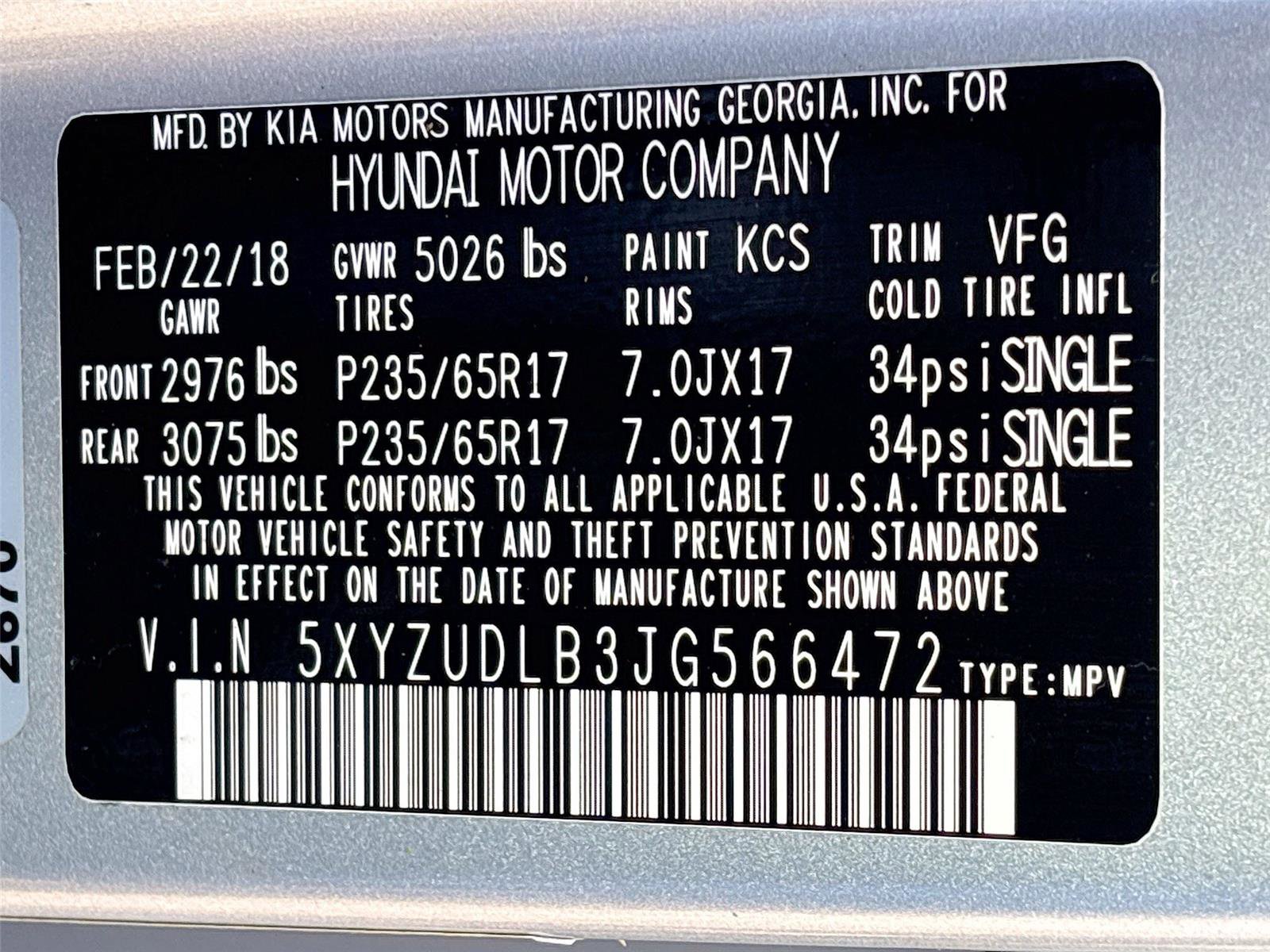 Used 2018 Hyundai Santa Fe Sport w/ 2.4L Value Package 02 AWD/4WD image 30