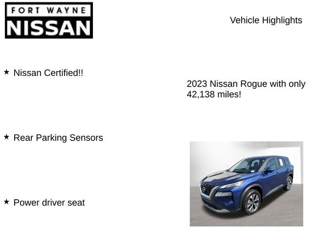 Certified 2023 Nissan Rogue SV image 8