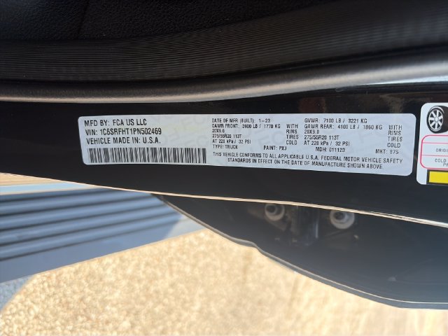 Certified 2023 RAM 1500 Limited AWD/4WD image 30