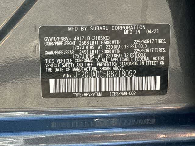 Certified 2024 Subaru Crosstrek 2.0i Premium w/ Crosstrek Mirror Package AWD/4WD image 31