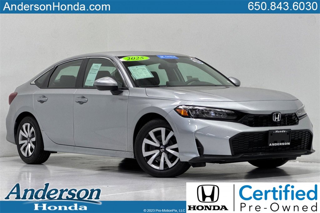 Certified 2025 Honda Civic LX image 1
