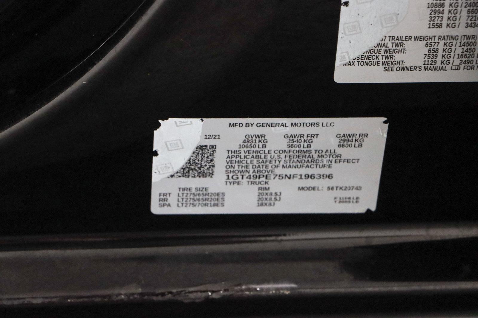 Used 2022 GMC Sierra 2500 AT4 w/ Snow Plow Prep/Camper Package image 33