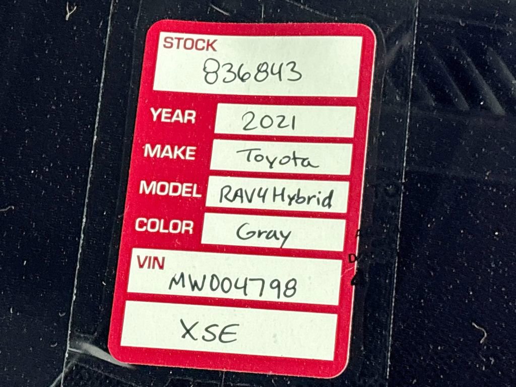 Used 2021 Toyota RAV4 XSE image 26