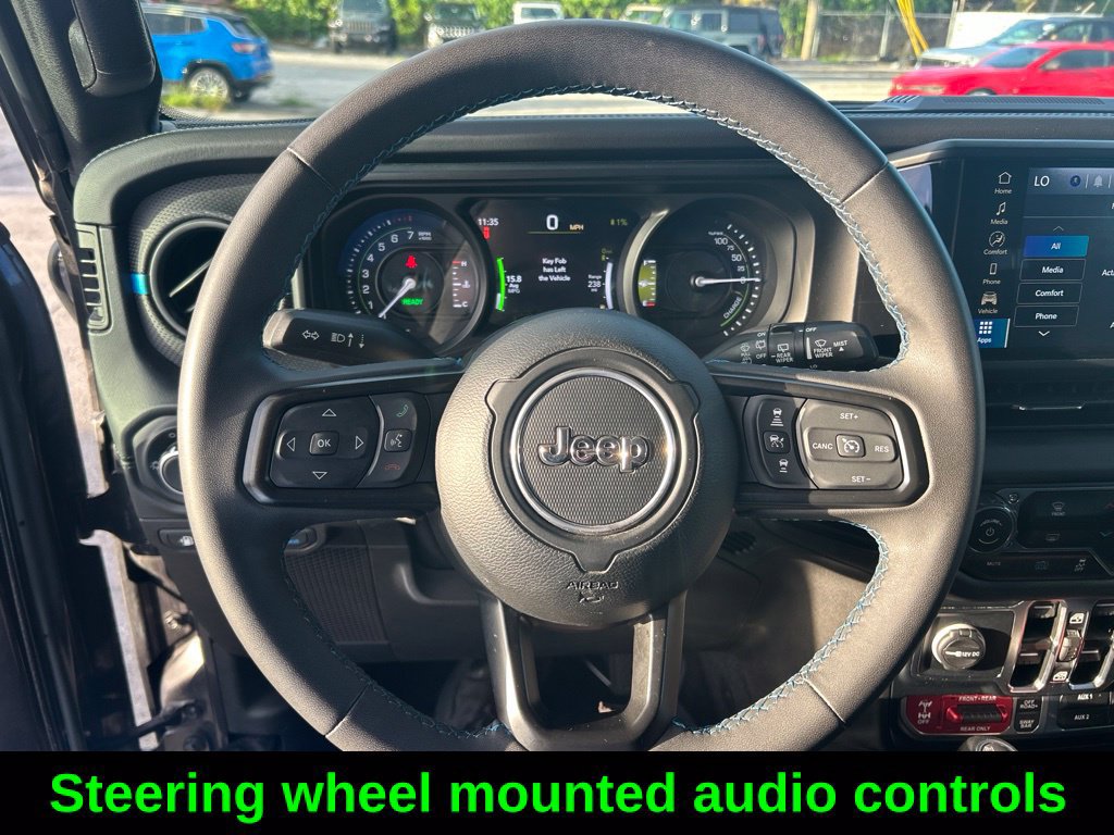Certified 2024 Jeep Wrangler Unlimited Rubicon 4xe AWD/4WD image 17