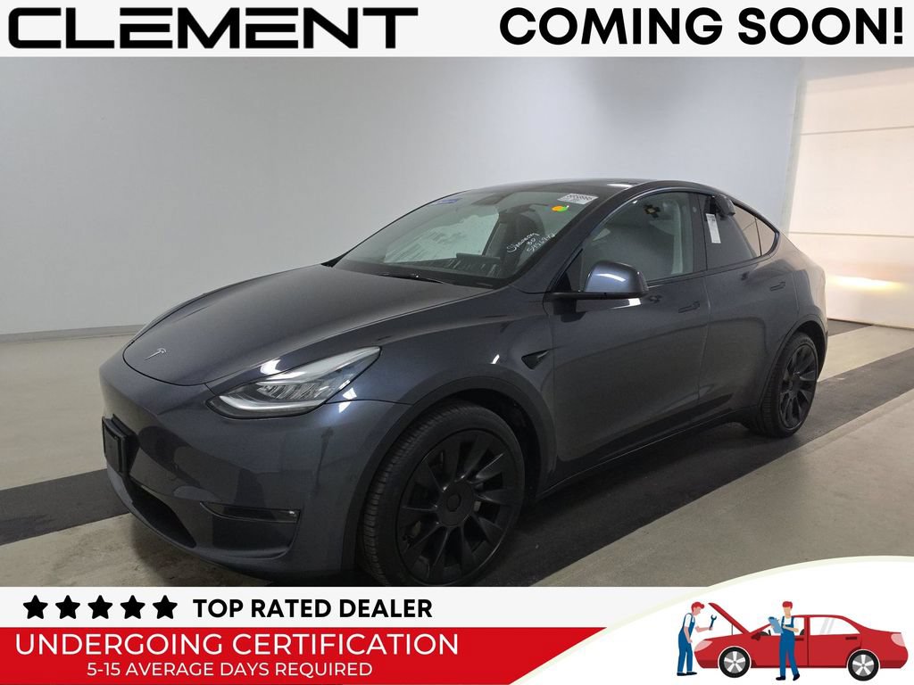 Used 2021 Tesla Model Y Long Range AWD/4WD image 1