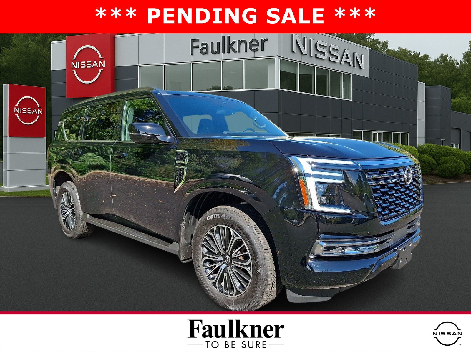 Certified 2025 Nissan Armada SL w/ Captain's Chari Seat Package AWD/4WD image 1