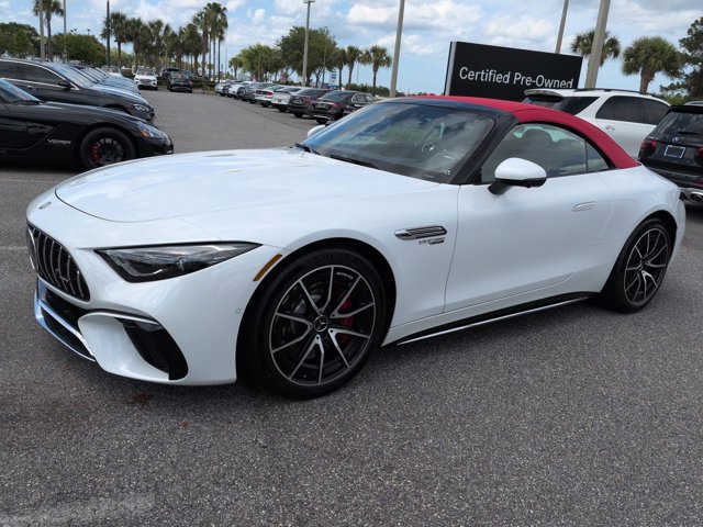 Certified 2023 Mercedes-Benz SL 55 AMG 4MATIC w/ Driver Assistance Package image 8