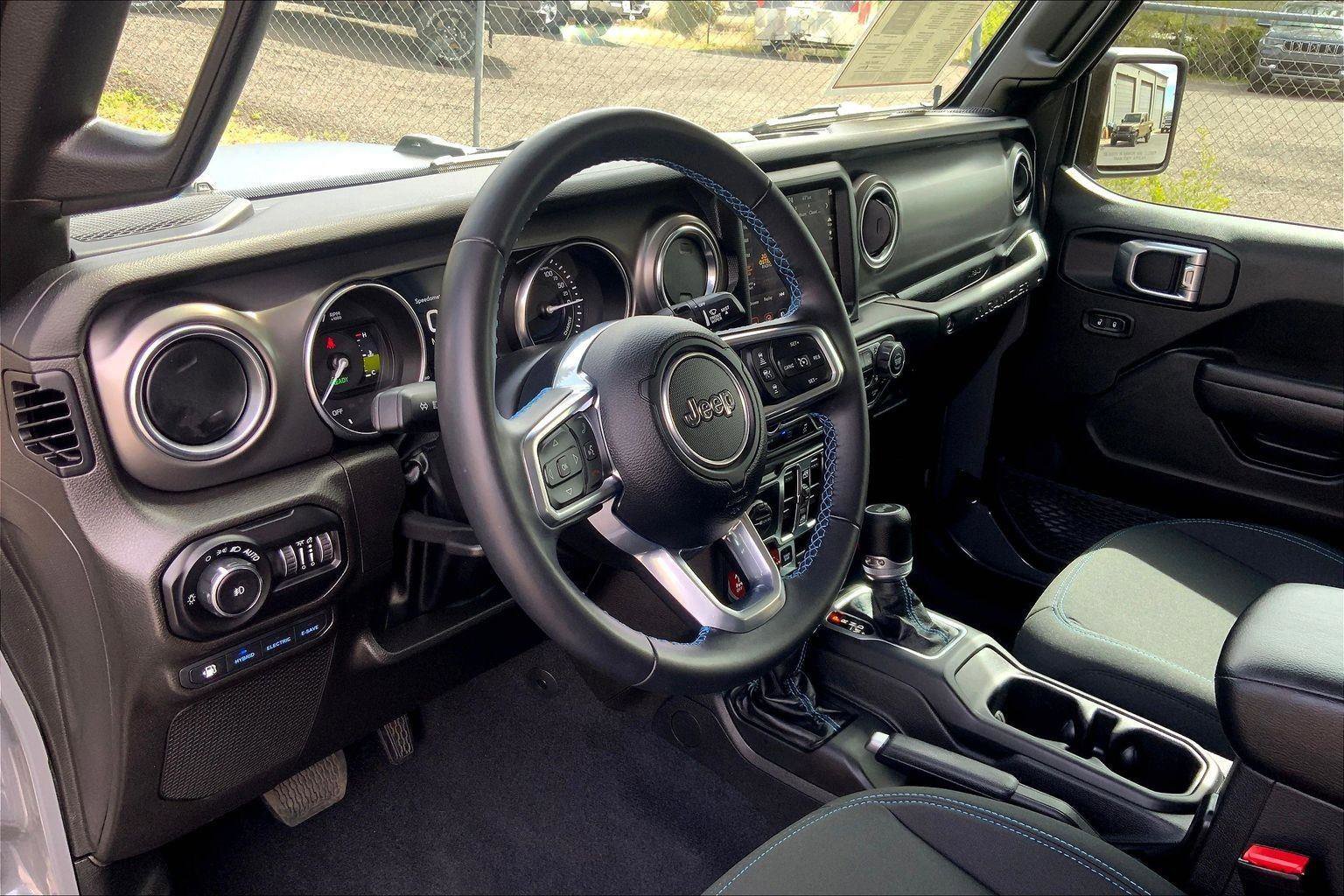 Certified 2022 Jeep Wrangler Unlimited Rubicon 4xe w/ Safety Group image 14