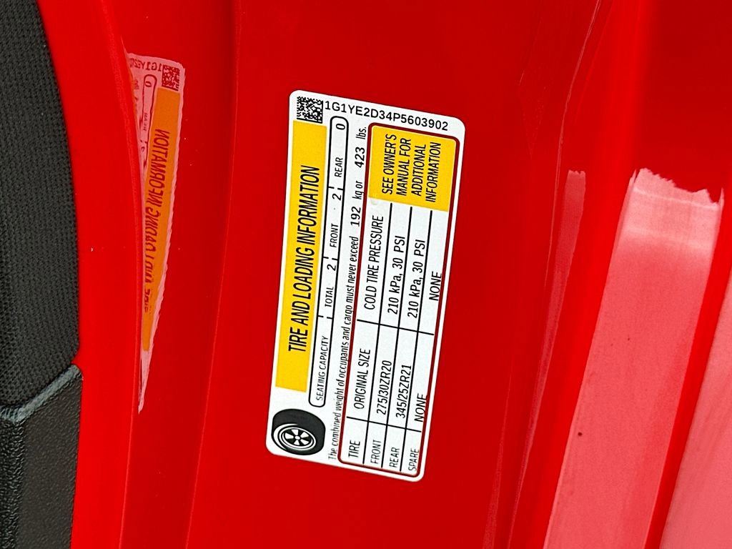 Certified 2023 Chevrolet Corvette Z06 w/ Stealth Interior Trim Package image 30