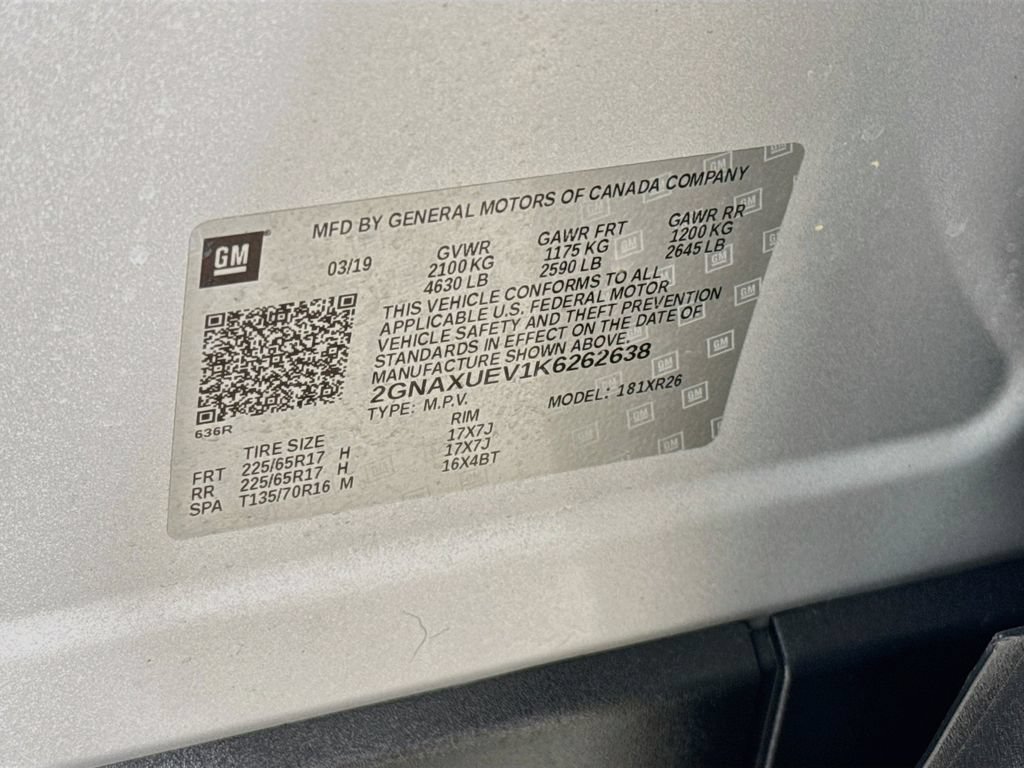 Used 2019 Chevrolet Equinox LT AWD/4WD image 36