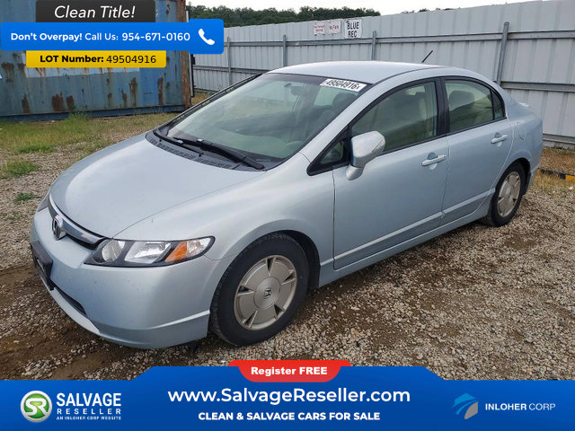 Used 2007 Honda Civic Hybrid Sedan