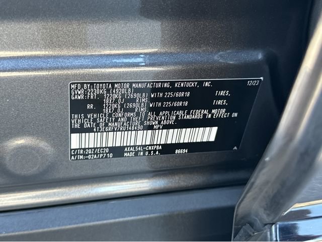 Used 2024 Toyota RAV4 XSE w/ Advanced Technology Package image 46