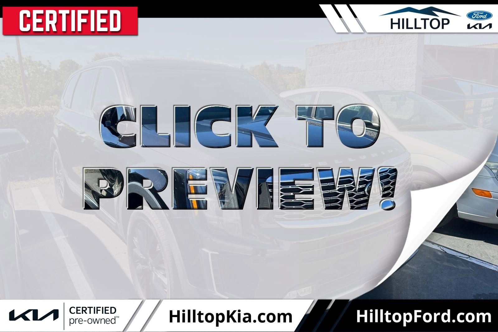 Certified 2021 Kia Telluride SX w/ SX Prestige Package