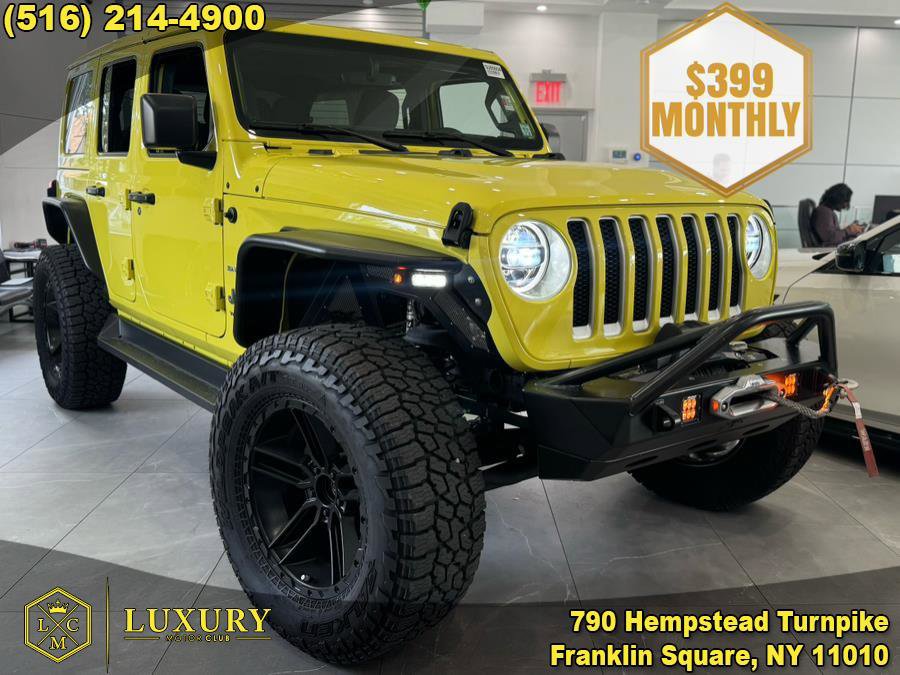 Used 2022 Jeep Wrangler Unlimited Sahara w/ LED Lighting Group