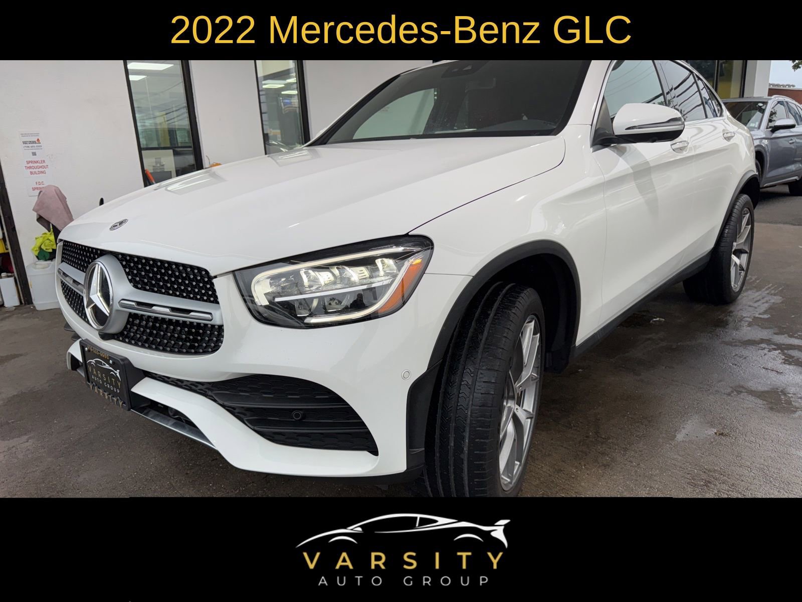 Used 2022 Mercedes-Benz GLC 300 4MATIC Coupe w/ AMG Line video 1