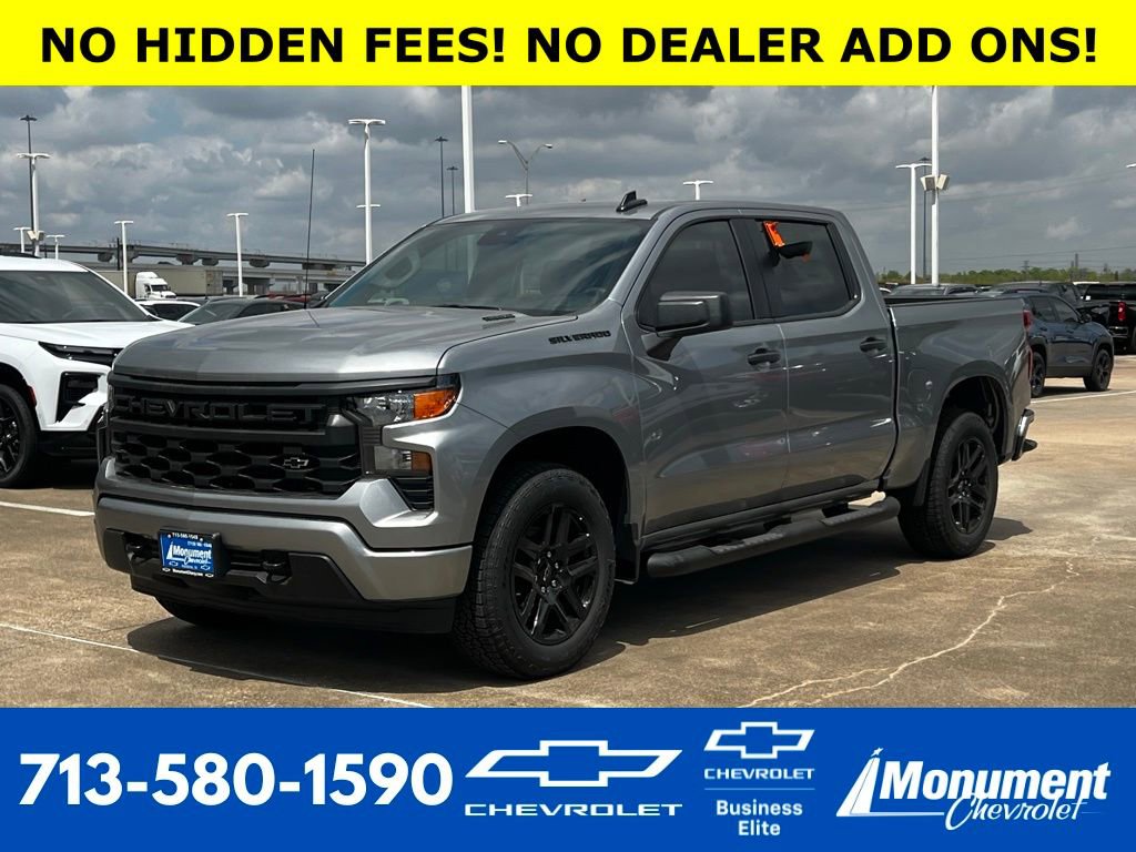 New 2026 Chevrolet Silverado 1500 Custom w/ Turbomax Blackout Package image 1