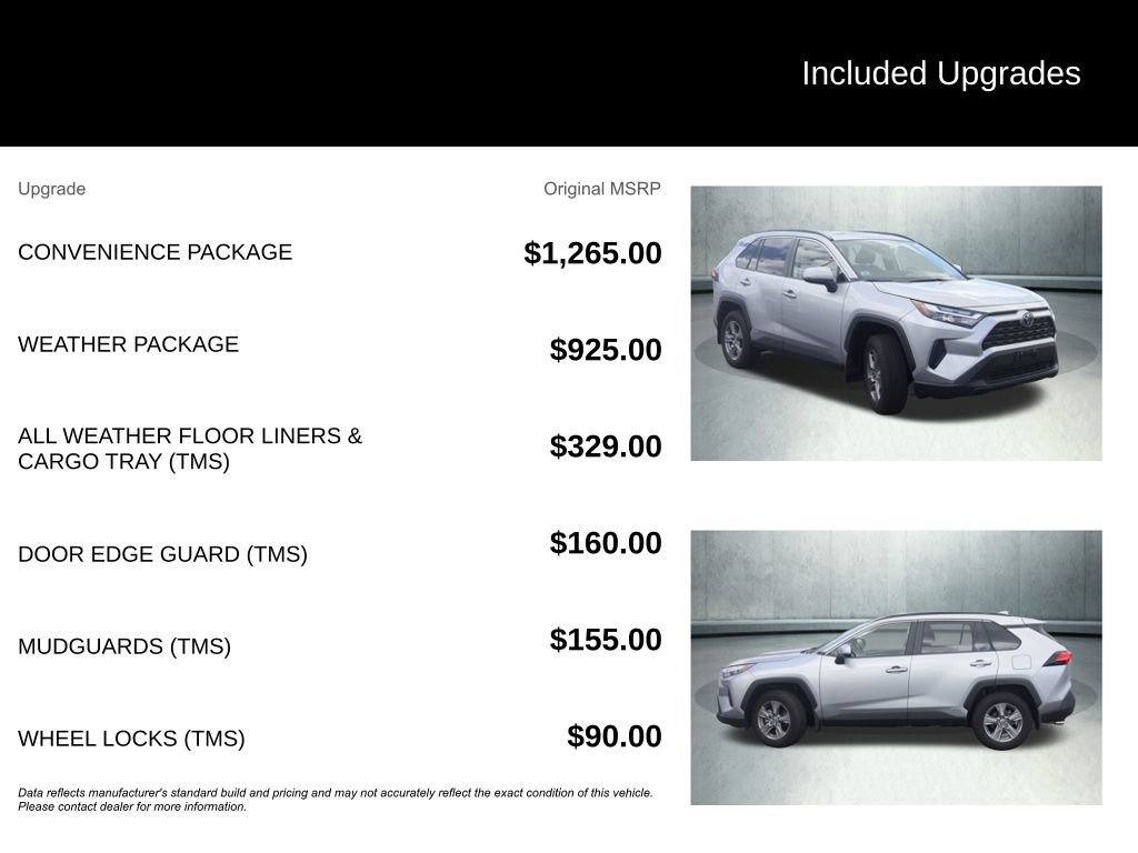 Used 2025 Toyota RAV4 XLE w/ Convenience Package AWD/4WD image 3