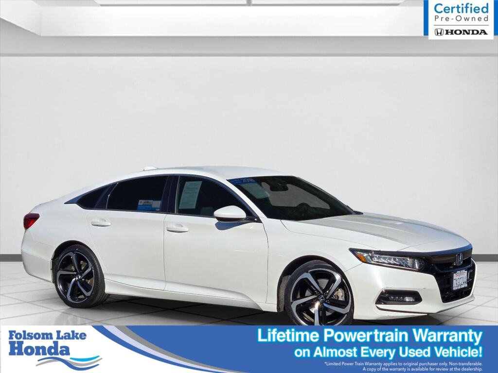 Certified 2018 Honda Accord Sport