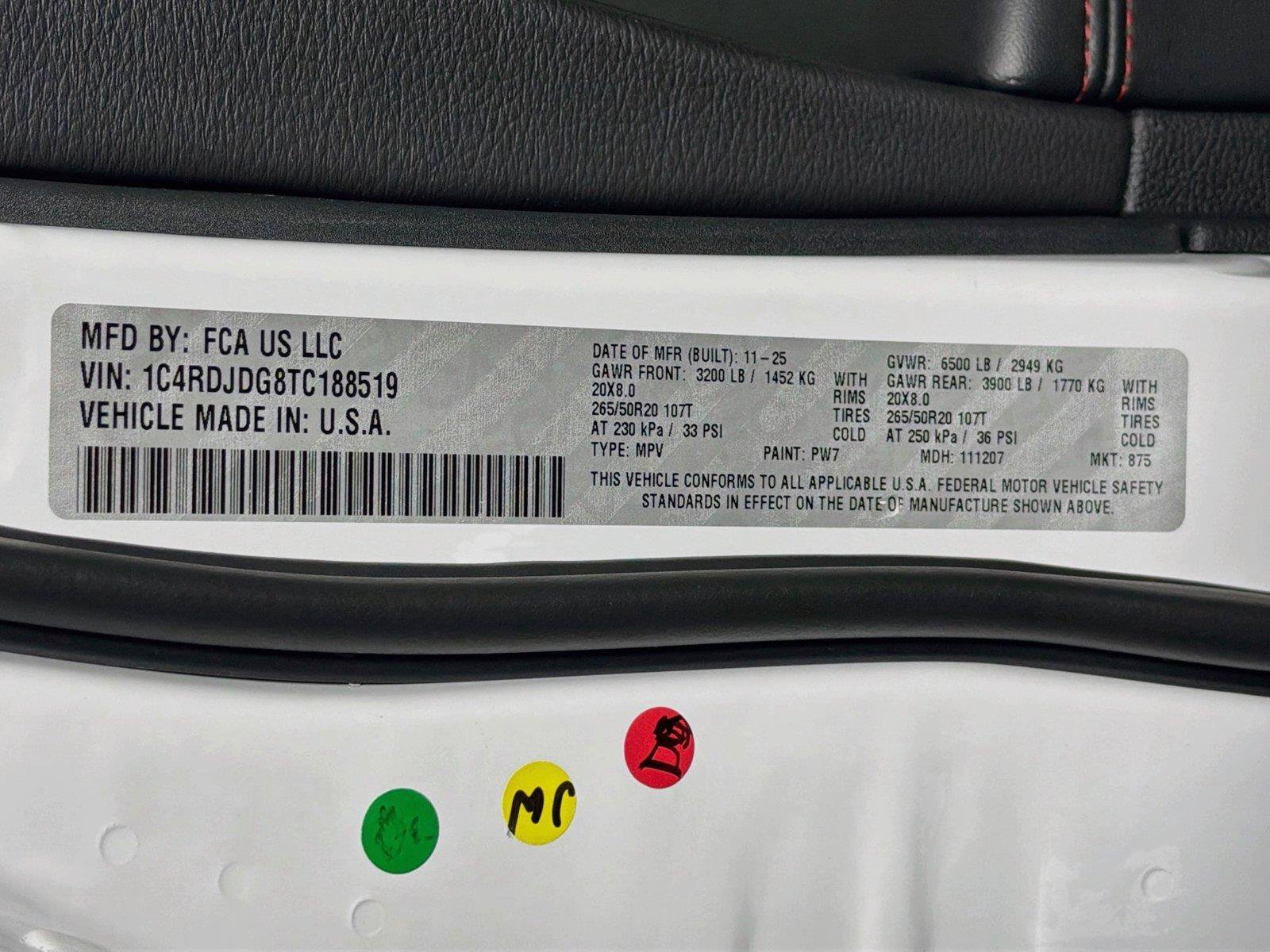 Used 2026 Dodge Durango GT AWD/4WD image 39