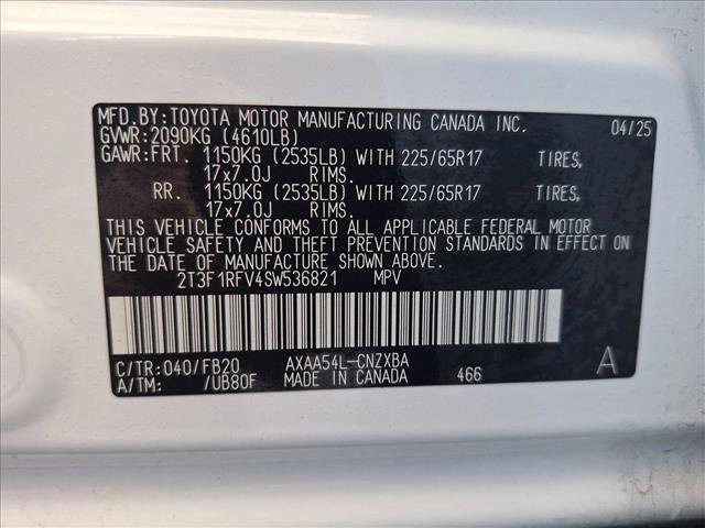 Used 2025 Toyota RAV4 LE image 23