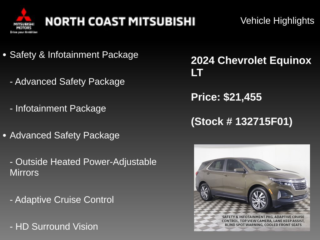 Used 2024 Chevrolet Equinox LT FWD image 2