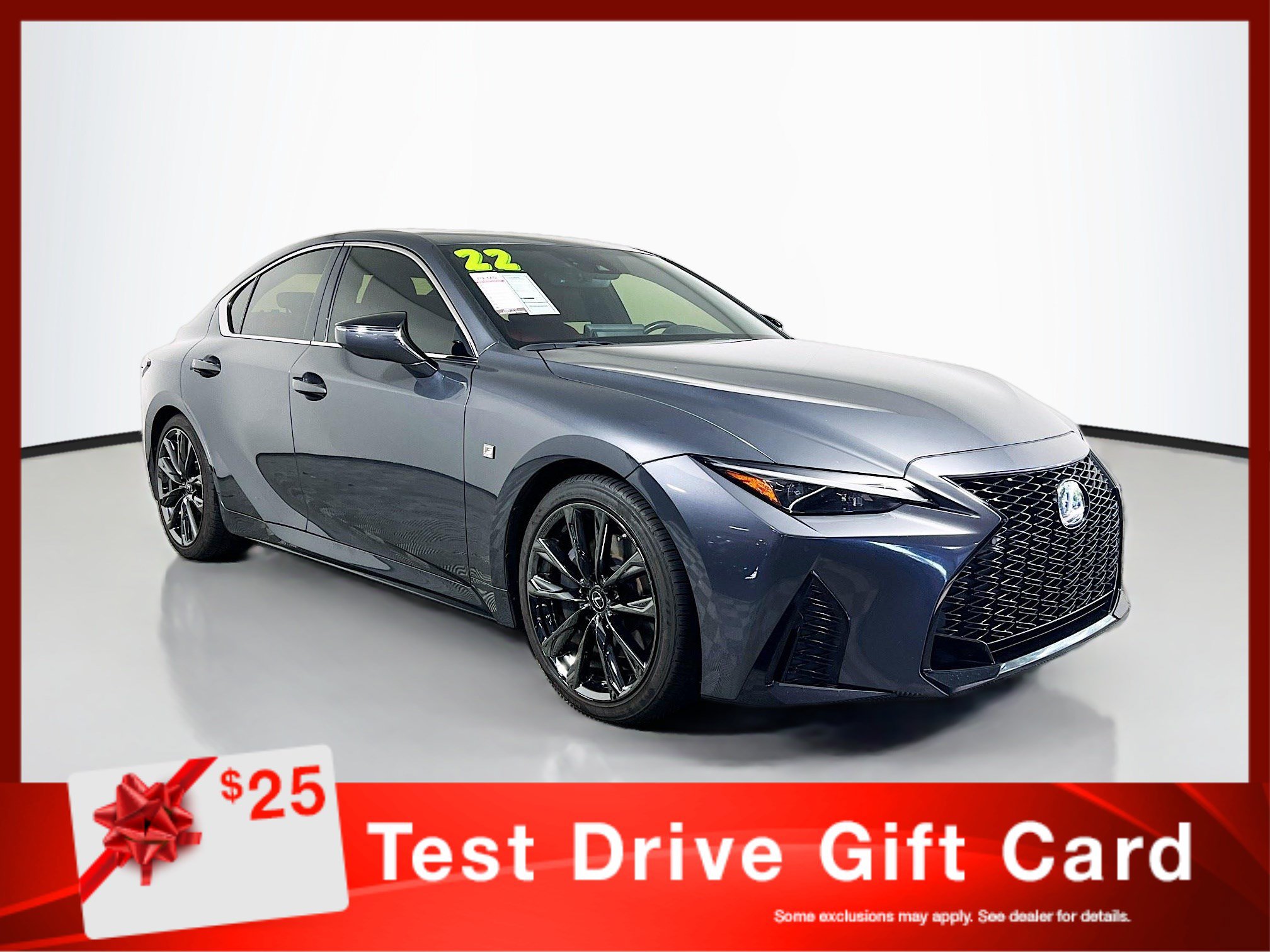 Used 2022 Lexus IS 350 F Sport w/ Navigation Package RWD image 1