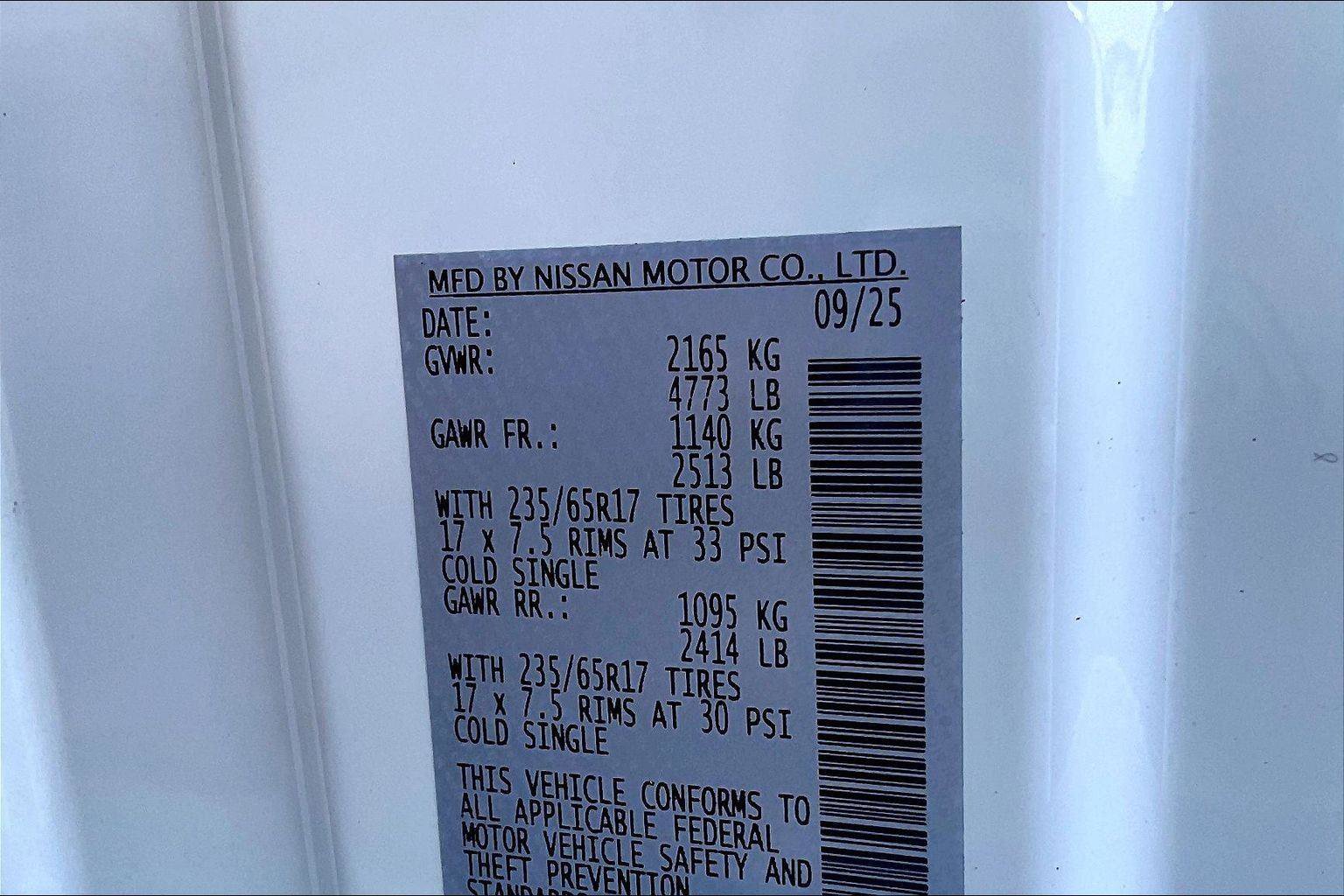 New 2026 Nissan Rogue SV AWD/4WD image 14