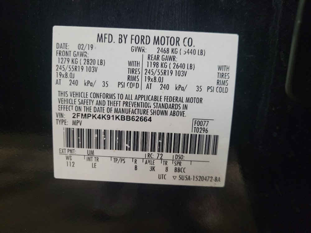 Used 2019 Ford Edge Titanium AWD/4WD image 33