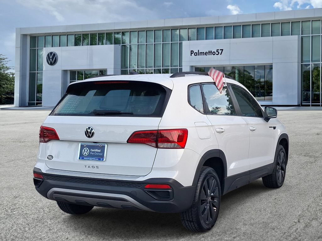 Certified 2023 Volkswagen Taos S w/ Driver Assistance Package FWD image 6