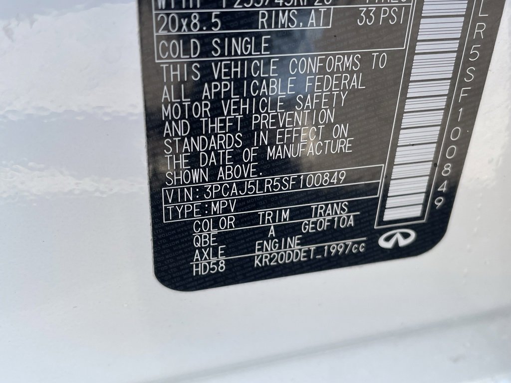 Used 2025 INFINITI QX55 Sensory w/ Lighting Package image 32