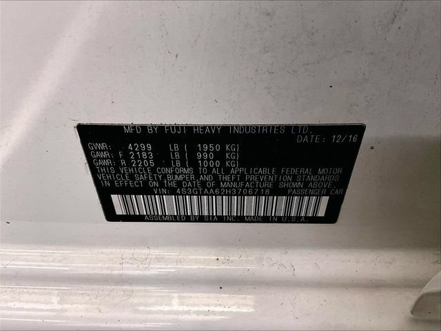 Used 2017 Subaru Impreza 2.0i AWD/4WD image 32