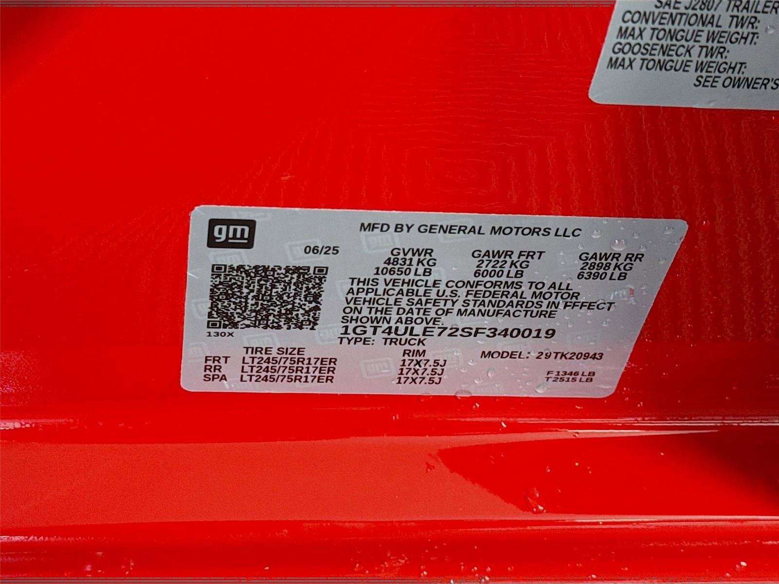 New 2025 GMC Sierra 2500 Pro w/ Convenience Package image 23