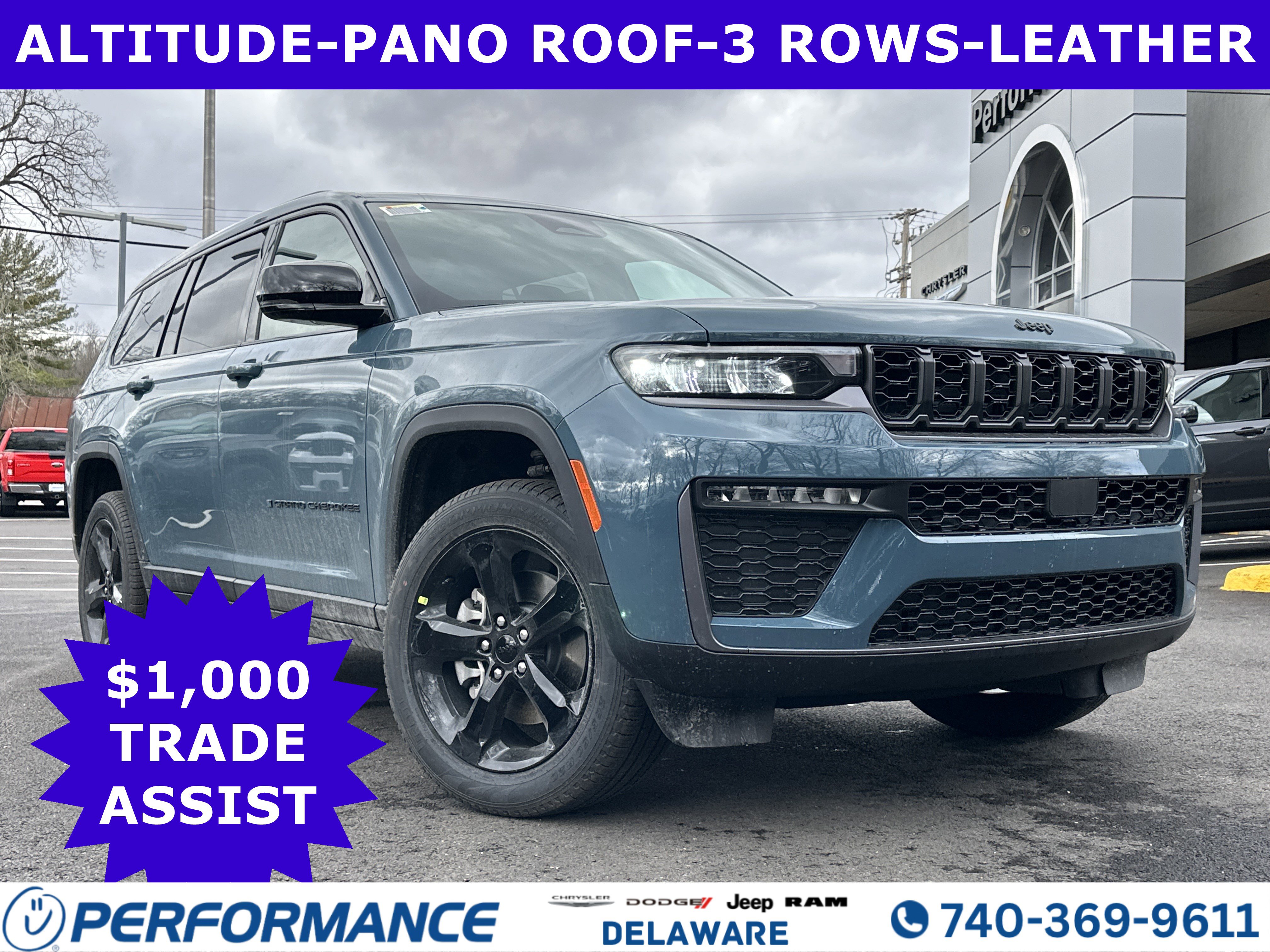 New 2026 Jeep Grand Cherokee L Limited w/ Limited Altitude Package