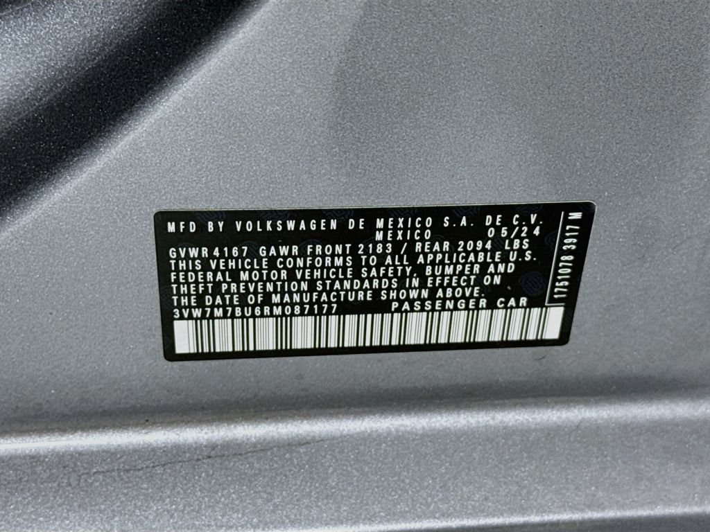 Used 2024 Volkswagen Jetta SE w/ Panoramic Sunroof Package FWD image 35