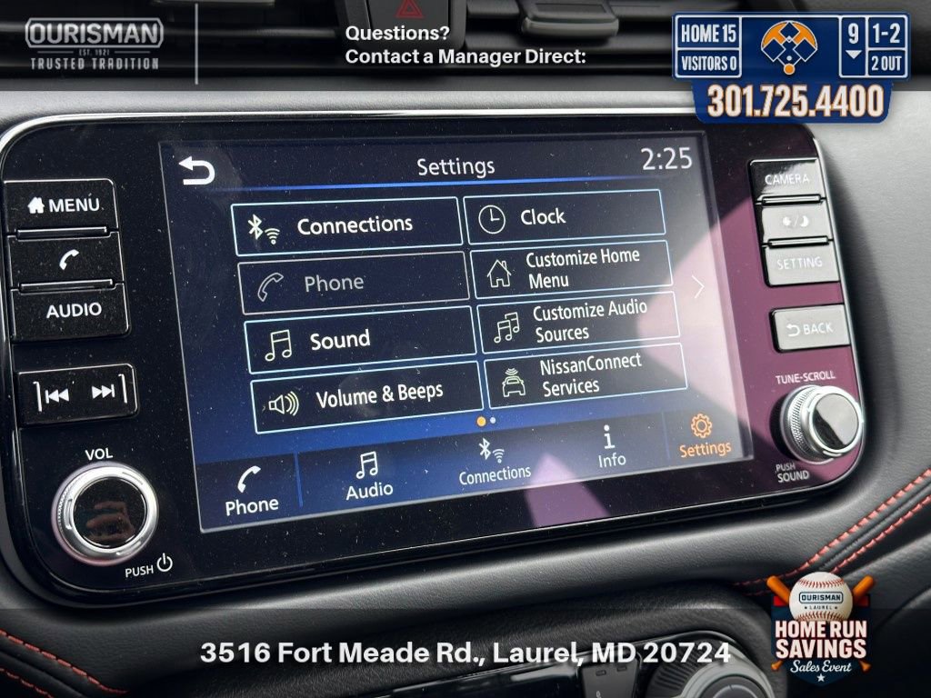New 2025 Nissan Versa SR w/ Trunk Package FWD image 22