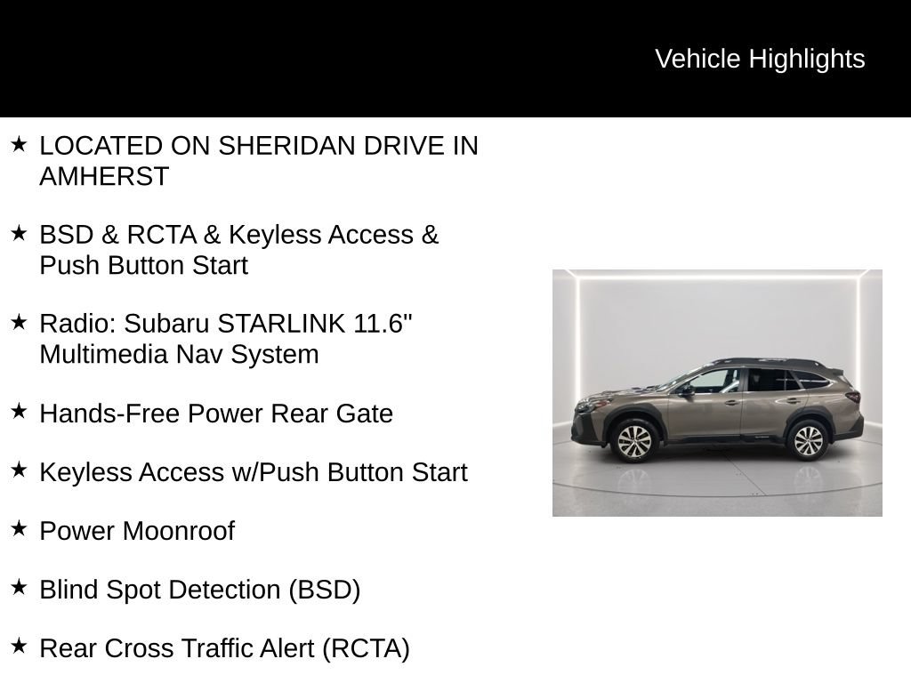Certified 2024 Subaru Outback Premium AWD/4WD image 5