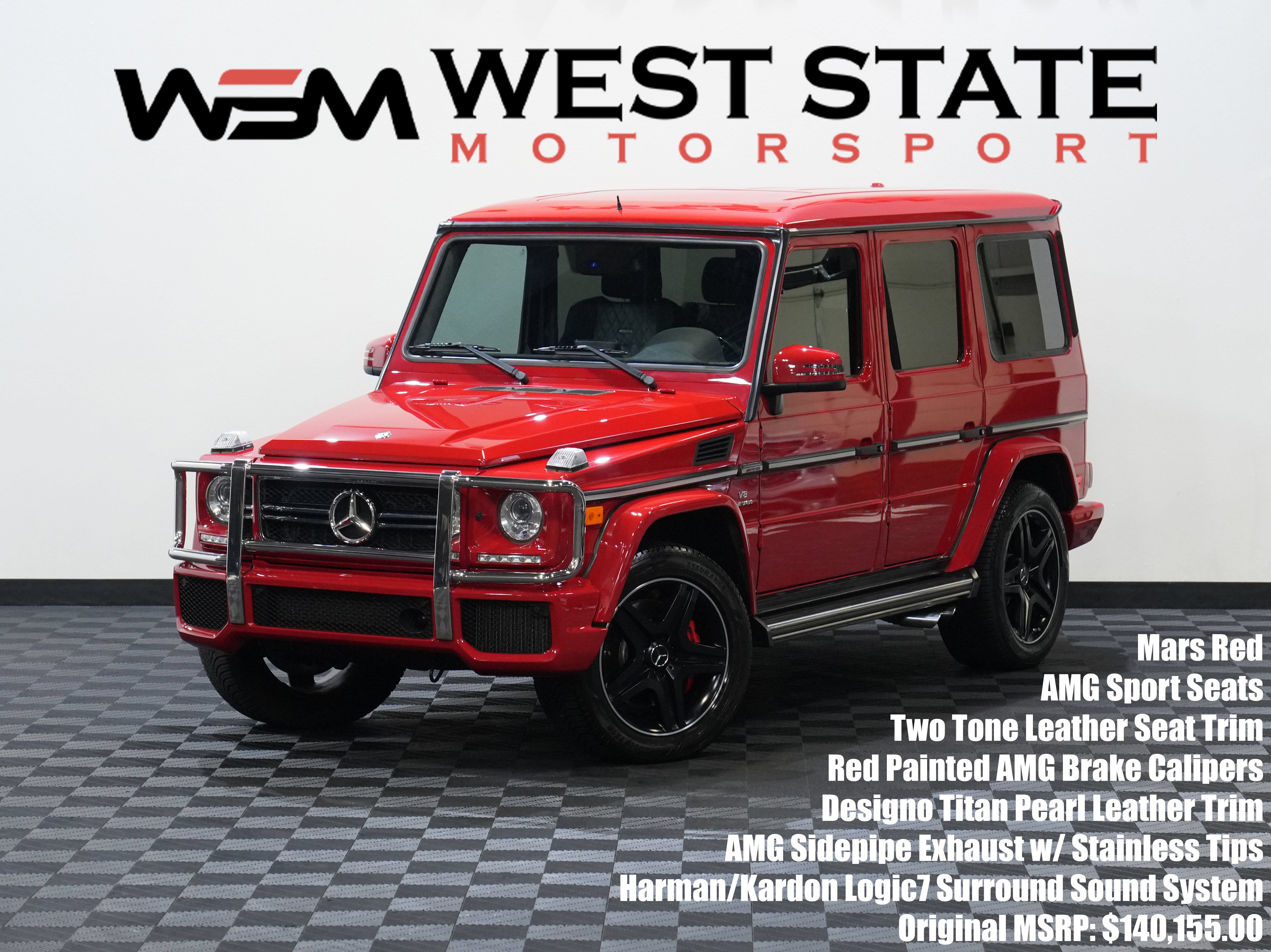 Used 2013 Mercedes-Benz G 63 AMG 4MATIC