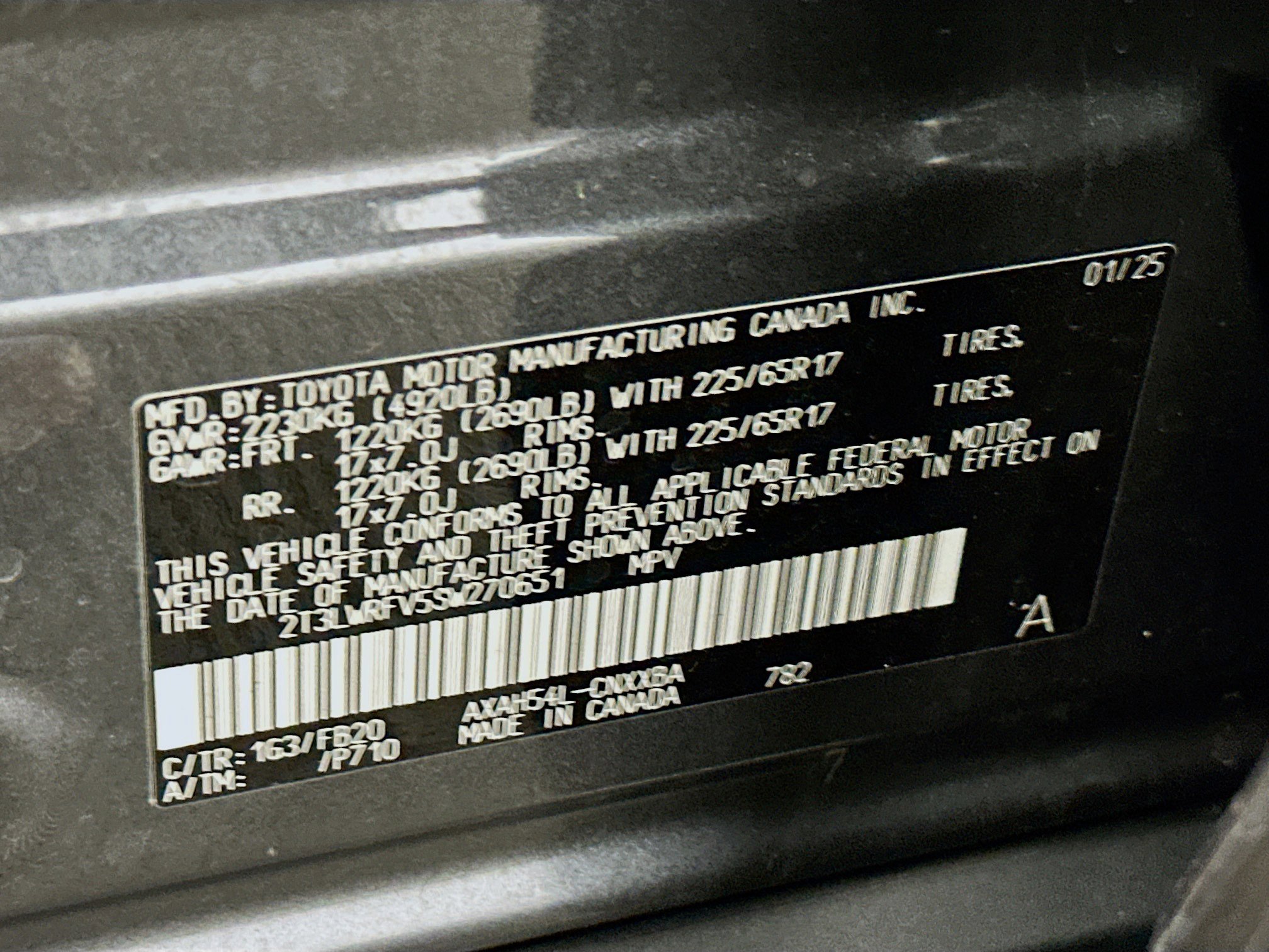 Used 2025 Toyota RAV4 LE image 12