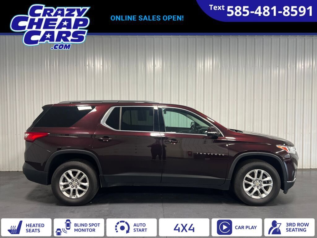 Used 2020 Chevrolet Traverse LT