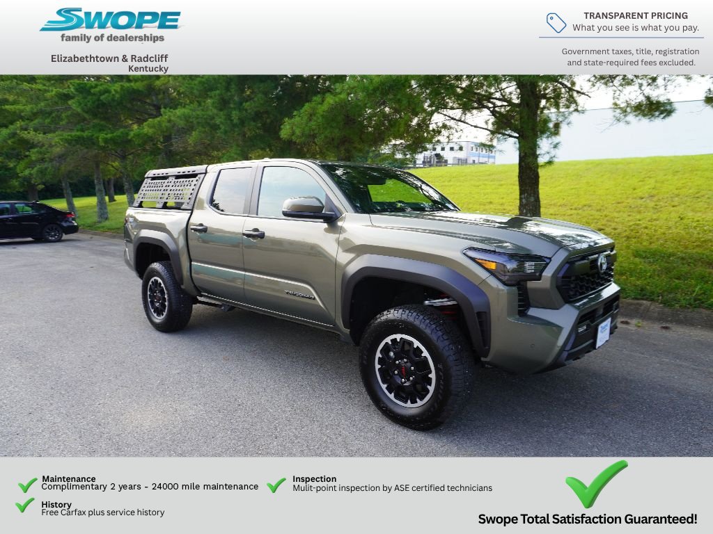Certified 2025 Toyota Tacoma TRD Off-Road w/ TRD Off Road Upgrade Package AWD/4WD video 1
