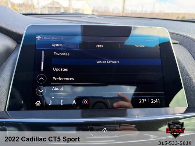 Used 2022 Cadillac CT5 Sport image 25