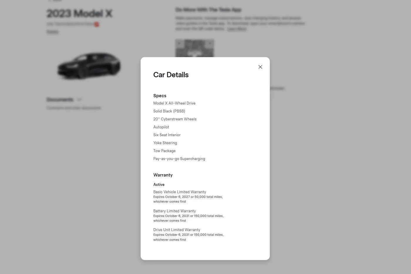 Used 2023 Tesla Model X image 3