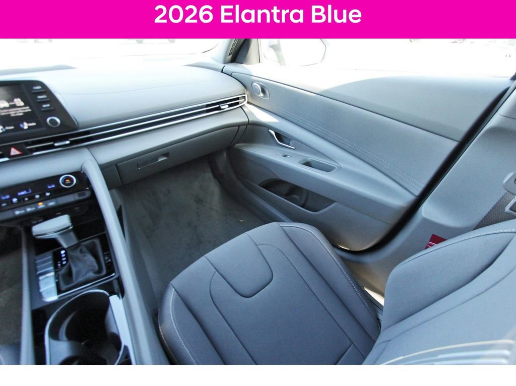 New 2026 Hyundai Elantra Blue w/ Cargo Package image 9