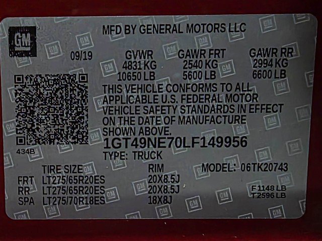 Used 2020 GMC Sierra 2500 SLT w/ SLT Premium Plus Package AWD/4WD image 47