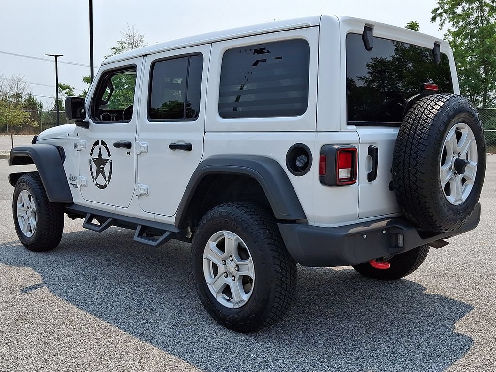 Used 2021 Jeep Wrangler Unlimited Sport w/ Sun And Sound Package AWD/4WD image 7